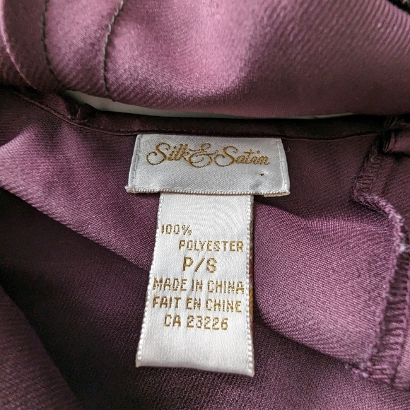 Silk & Satin Vintage Y2K Purple Camisole EUC  Small - Picture 6 of 9